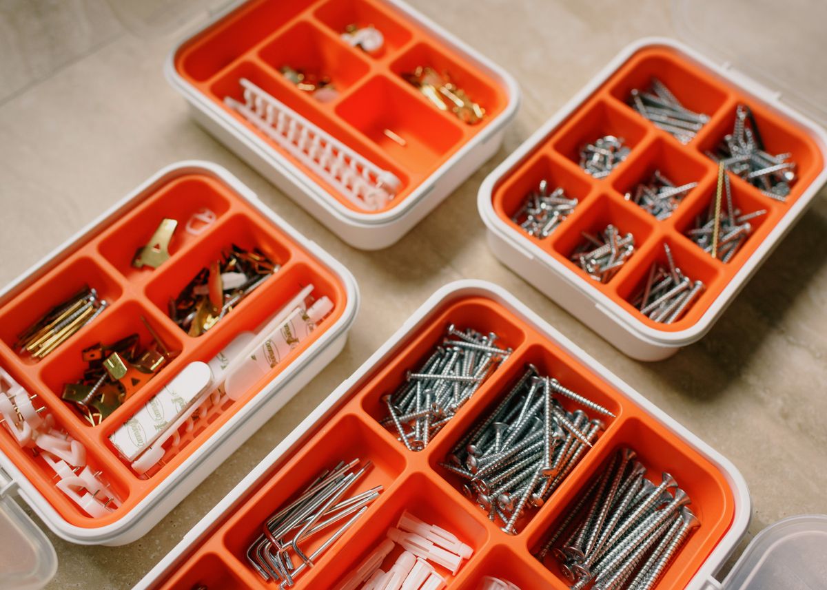 Organised tool kit ready for a maintenance visit