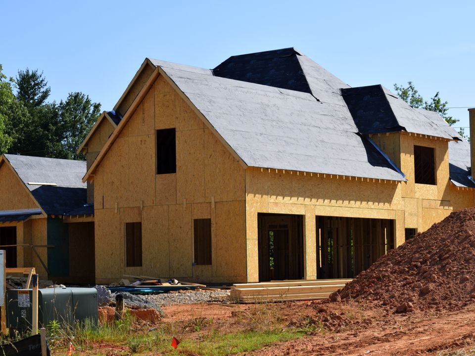 Roofline and guttering works to a pitched roof